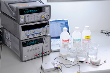 Wireless circuits can be used for water quality examination if attached to a PH sensor